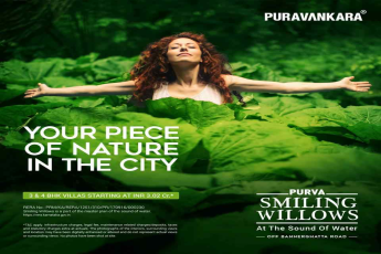 Pre-launching Purva Smiling Willows at Purva The Sound of Water in Bangalore